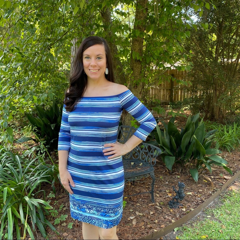 Lilly Pulitzer Laurana Off The Shoulder Dress